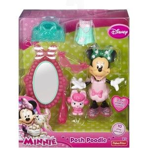 Fisher-Price Disney Minnie Mouse Posh Poodle Bowtique VHTF NEW